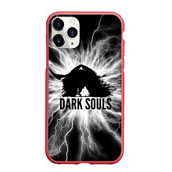 Чехол iPhone 11 Pro матовый Dark souls remastered,, цвет: 3D-красный
