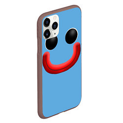 Чехол iPhone 11 Pro матовый Huggy Waggy smile, цвет: 3D-коричневый — фото 2