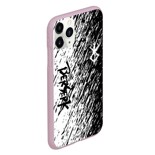 Чехол iPhone 11 Pro матовый Anime Berserk / 3D-Розовый – фото 2