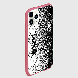 Чехол iPhone 11 Pro матовый Anime Berserk, цвет: 3D-малиновый — фото 2