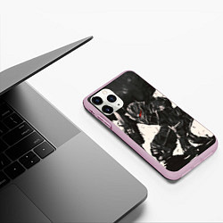 Чехол iPhone 11 Pro матовый BERSERK ILLUSTRATION БЕРСЕРК, цвет: 3D-розовый — фото 2