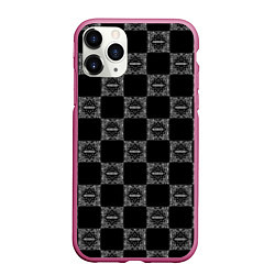 Чехол iPhone 11 Pro матовый KIZARU x BIG BABY TAPE BANDANA, цвет: 3D-малиновый