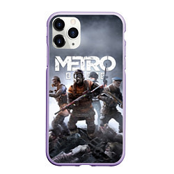 Чехол iPhone 11 Pro матовый МЕТРО ИСХОД АРТЁМ ,ЯДЕРНАЯ ЗИМА METRO EXODUS