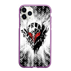 Чехол iPhone 11 Pro матовый Берсерк Berserk