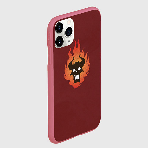 Чехол iPhone 11 Pro матовый Несущие слово после Ереси цвет легиона / 3D-Малиновый – фото 2