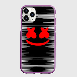 Чехол iPhone 11 Pro матовый MARSHMELLO MELT МАРШМЕЛЛО,, цвет: 3D-фиолетовый