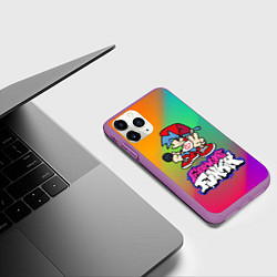 Чехол iPhone 11 Pro матовый BOYFRIEND FRIDAY NIGHT FUNKIN, цвет: 3D-фиолетовый — фото 2