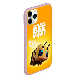 Чехол iPhone 11 Pro матовый BEE MOVIE Minecraft, цвет: 3D-розовый — фото 2