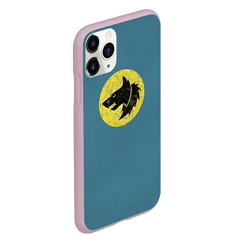 Чехол iPhone 11 Pro матовый Космические Волки цвет легиона 6 / 3D-Розовый – фото 2