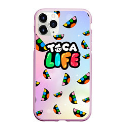 Чехол iPhone 11 Pro матовый Toca Life: Smile Logo