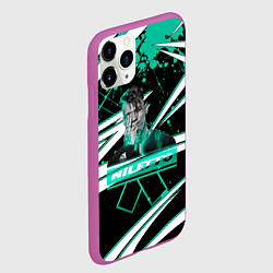 Чехол iPhone 11 Pro матовый Niletto: Данила Прытков, цвет: 3D-фиолетовый — фото 2