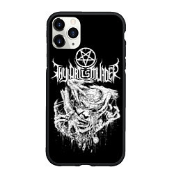 Чехол iPhone 11 Pro матовый Thy Art Is Murder - Hate, цвет: 3D-черный