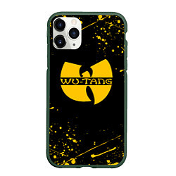 Чехол iPhone 11 Pro матовый WU-TANG CLAN БРЫЗГИ КРАСОК