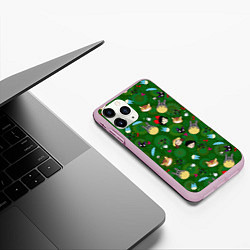 Чехол iPhone 11 Pro матовый Totoro&Kiki ALLSTARS, цвет: 3D-розовый — фото 2