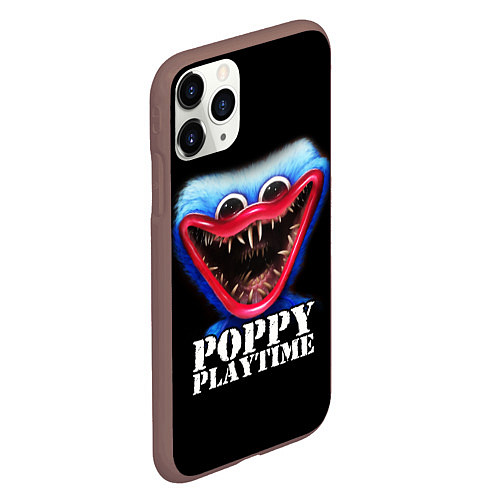 Чехол iPhone 11 Pro матовый Poppy Playtime / 3D-Коричневый – фото 2