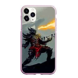 Чехол iPhone 11 Pro матовый Dragonborne is here