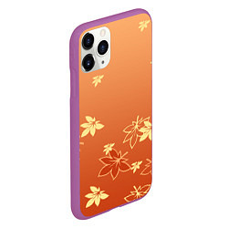 Чехол iPhone 11 Pro матовый КАДЗУХА KAZUHA КРАСНЫЙ КЛЕН, цвет: 3D-фиолетовый — фото 2