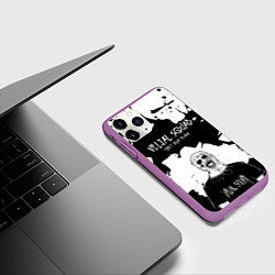 Чехол iPhone 11 Pro матовый Velial Squad свет или тьма,, цвет: 3D-фиолетовый — фото 2