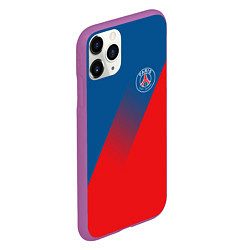 Чехол iPhone 11 Pro матовый PSG GRADIENT SPORT UNIFORM, цвет: 3D-фиолетовый — фото 2