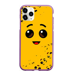 Чехол iPhone 11 Pro матовый FORTNITE BANANA FACE ФОРТНАЙТ БАНАН