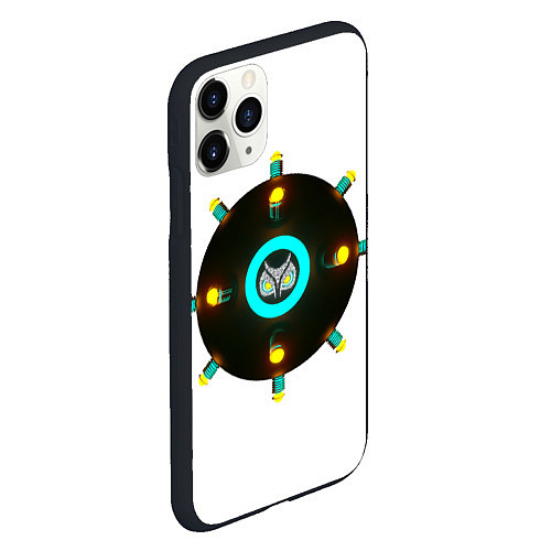 Чехол iPhone 11 Pro матовый RaiTime KiberVirus / 3D-Черный – фото 2