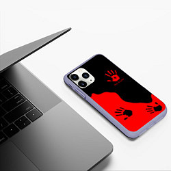 Чехол iPhone 11 Pro матовый WE KNOW RED LOGO, цвет: 3D-светло-сиреневый — фото 2