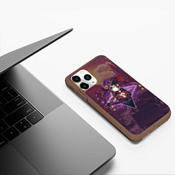 Чехол iPhone 11 Pro матовый Мона Мегистус в примогеме, цвет: 3D-коричневый — фото 2