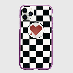 Чехол iPhone 11 Pro матовый Плакальщики цвет ордена, цвет: 3D-фиолетовый