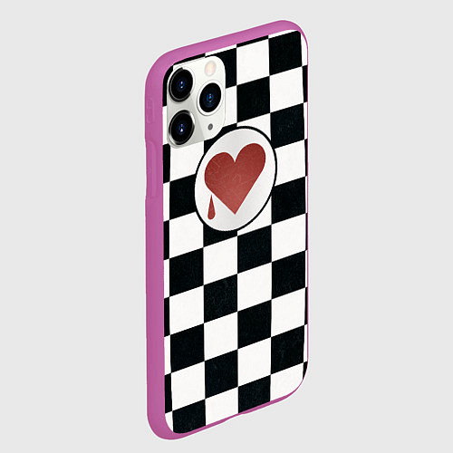 Чехол iPhone 11 Pro матовый Плакальщики цвет ордена / 3D-Фиолетовый – фото 2