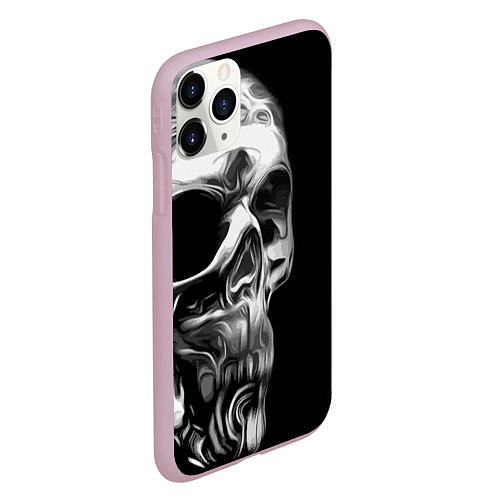 Чехол iPhone 11 Pro матовый Vanguard skull 2022 / 3D-Розовый – фото 2