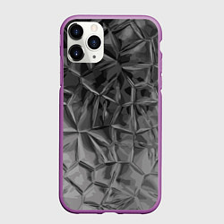 Чехол iPhone 11 Pro матовый Pattern 2022 vanguard, цвет: 3D-фиолетовый