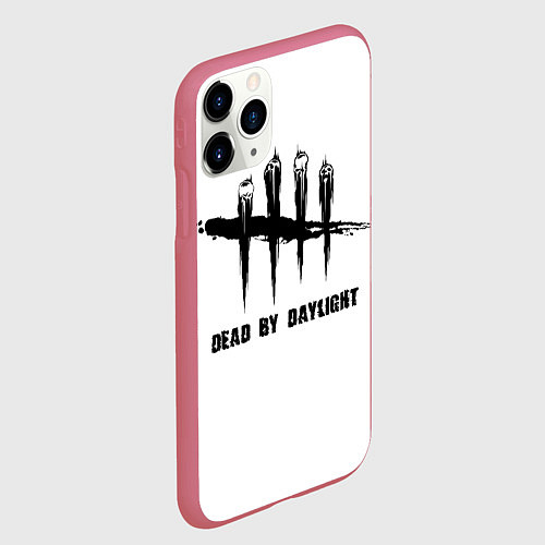 Чехол iPhone 11 Pro матовый DEAD BY DAYLIGHT FLO / 3D-Малиновый – фото 2