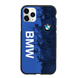 Чехол iPhone 11 Pro матовый BMW Бэха, цвет: 3D-черный