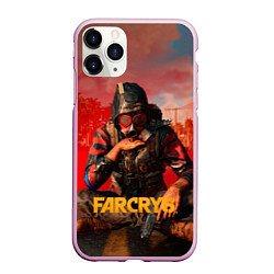 Чехол iPhone 11 Pro матовый Far Cry 6 - Повстанец, цвет: 3D-розовый