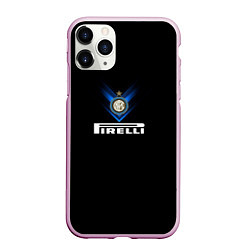 Чехол iPhone 11 Pro матовый Forza Neradzzurri, цвет: 3D-розовый