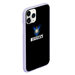 Чехол iPhone 11 Pro матовый Forza Neradzzurri, цвет: 3D-светло-сиреневый — фото 2