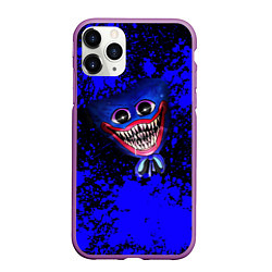 Чехол iPhone 11 Pro матовый Huggy Wuggy: Blue Rage