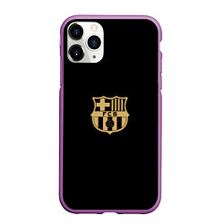 Чехол iPhone 11 Pro матовый Golden Barca