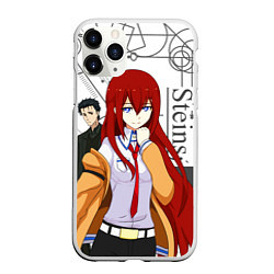 Чехол iPhone 11 Pro матовый Врата Штейна SteinsGate, цвет: 3D-белый