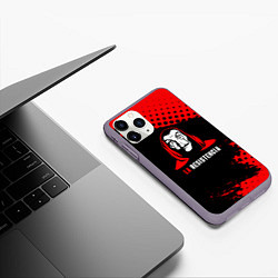 Чехол iPhone 11 Pro матовый La Casa de Papel La Resistencia, цвет: 3D-серый — фото 2