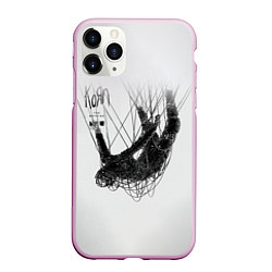 Чехол iPhone 11 Pro матовый The Nothing - Korn, цвет: 3D-розовый