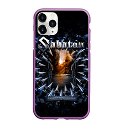 Чехол iPhone 11 Pro матовый Attero Dominatus - Sabaton, цвет: 3D-фиолетовый