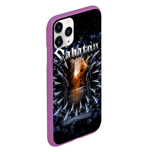 Чехол iPhone 11 Pro матовый Attero Dominatus - Sabaton / 3D-Фиолетовый – фото 2