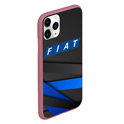 Чехол iPhone 11 Pro матовый FIAT SPORT ФИАТ СПОРТ, цвет: 3D-малиновый — фото 2