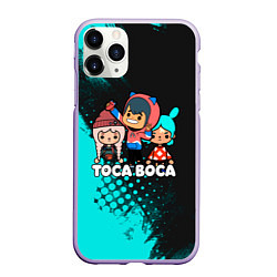 Чехол iPhone 11 Pro матовый Toca Boca Рита и Леон