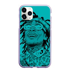 Чехол iPhone 11 Pro матовый Арт с Виз Халифом