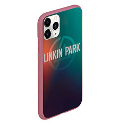 Чехол iPhone 11 Pro матовый Studio Collection - Linkin Park, цвет: 3D-малиновый — фото 2