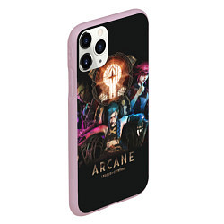 Чехол iPhone 11 Pro матовый ARСANEАРКЕЙН, цвет: 3D-розовый — фото 2
