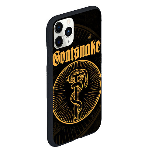 Чехол iPhone 11 Pro матовый Goatsnake / 3D-Черный – фото 2