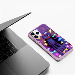 Чехол iPhone 11 Pro матовый POPPY PLAYTIME - МИЛЫЙ ХАГГИ ВАГГИ, цвет: 3D-розовый — фото 2